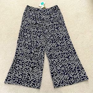 Boden Jersey Wide Leg Culottes Women’s Trouser Summer Pants Size 6 - New w/ Tags